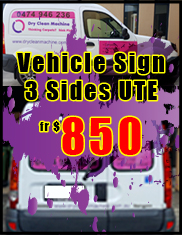 Vehicle Signs from $850 - Jack Flash Signs